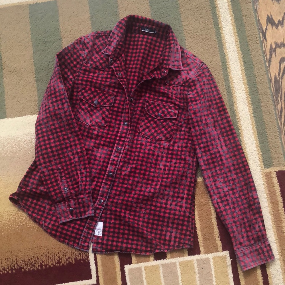 Flannel cowboy shirt